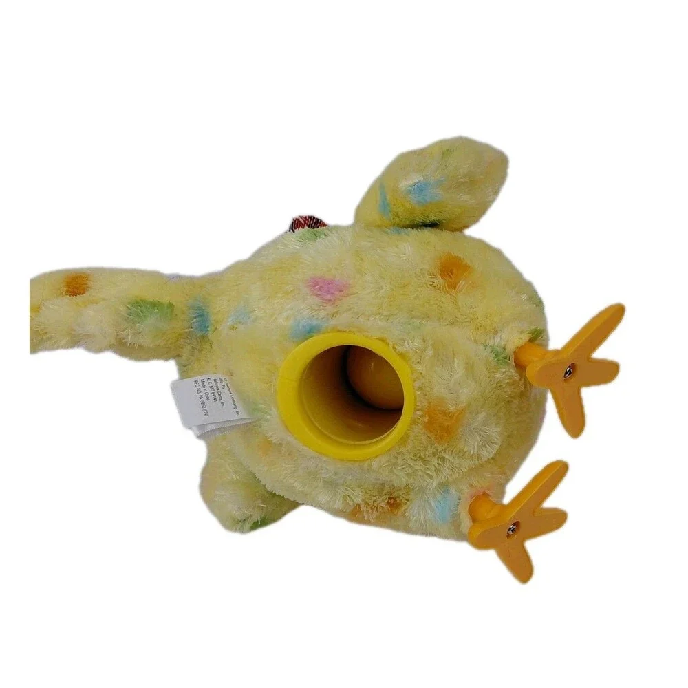 Hallmark Singing Chicken Egg Laying Hen Singing Dancing Plush Easter 2 Eggs